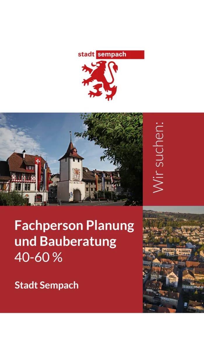 Stadt Sempach – Beispiel-Ad
